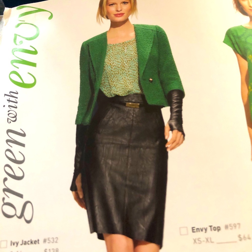 Cabi Fall 13 Fleather skirt